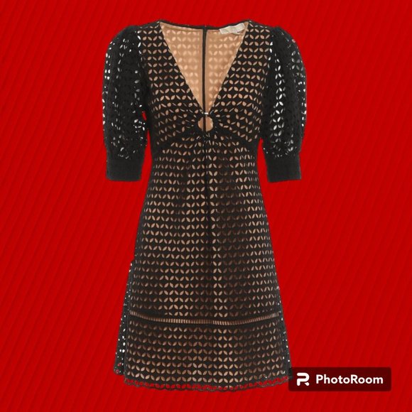 Michael Kors Broderie anglaise dress with eyelet - Picture 5 of 16